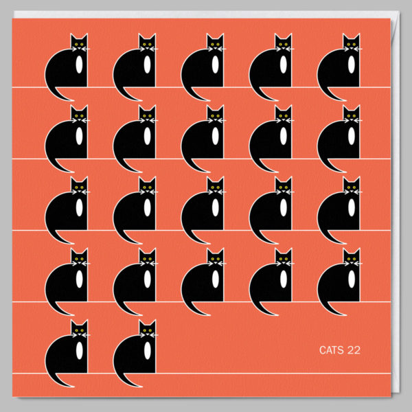 product square card cats a